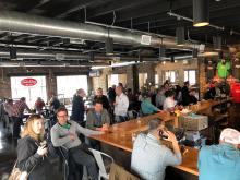 Falls City Beer building inside