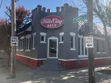 Falls City Beer building outside